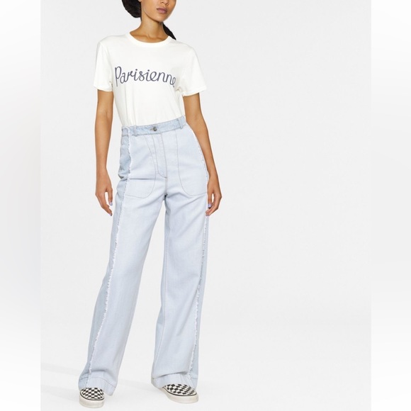 SOLD • MAISON KITSUNÉ PARISIENNE T-SHIRT - Picture 2 of 4